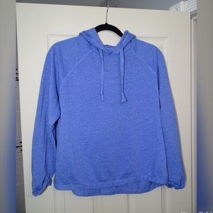Blue hoodie